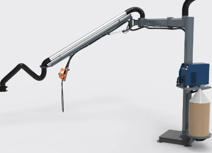 Fume Extraction System Flame-Retardant Material Enhances Workplace Safety