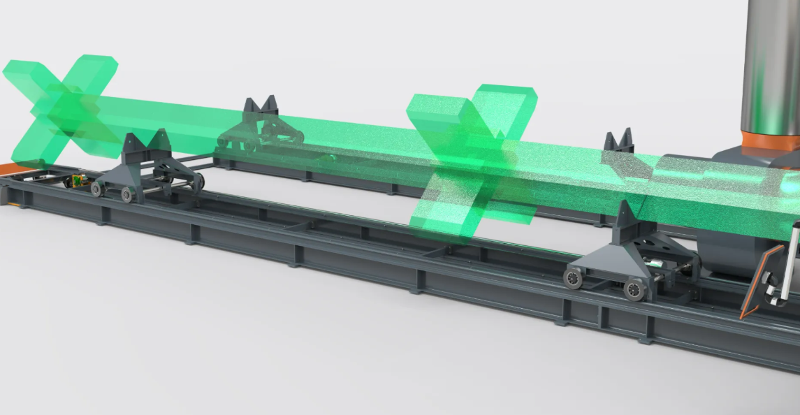 Automatic Paint Sprayer Calibration Steps for Large Steel Beam Coverage