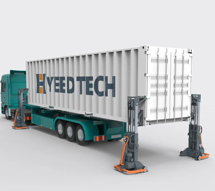 Container Forklifts Counterweight Setup for Heavy Container Handling Tasks