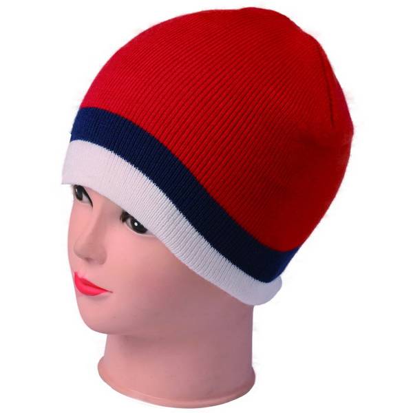read about 680:stripe knitted hat