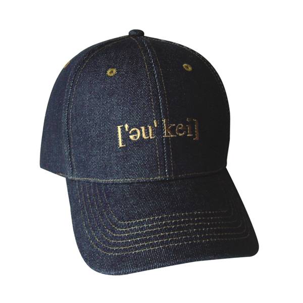 read about 201: jeans cap with gold logo