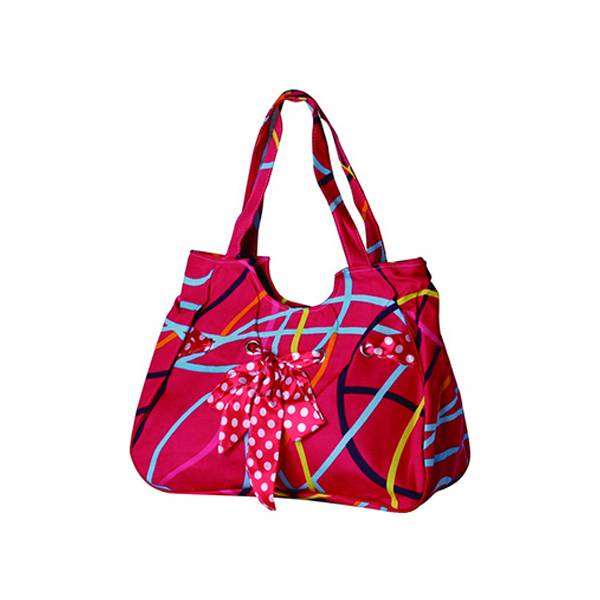 B0045: FLOWER BAG, HANGBAG,CANVAS BAG
