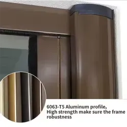 Pleated Mesh Door Pleated Mesh Door