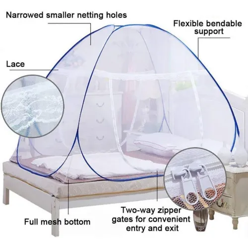hanging mosquito net for bed