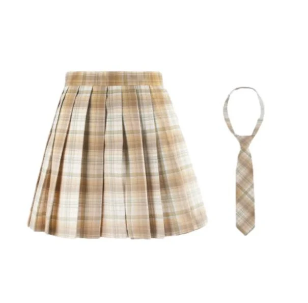 Why Brown and Blue Plaid Skirts Are Dominating Fashion