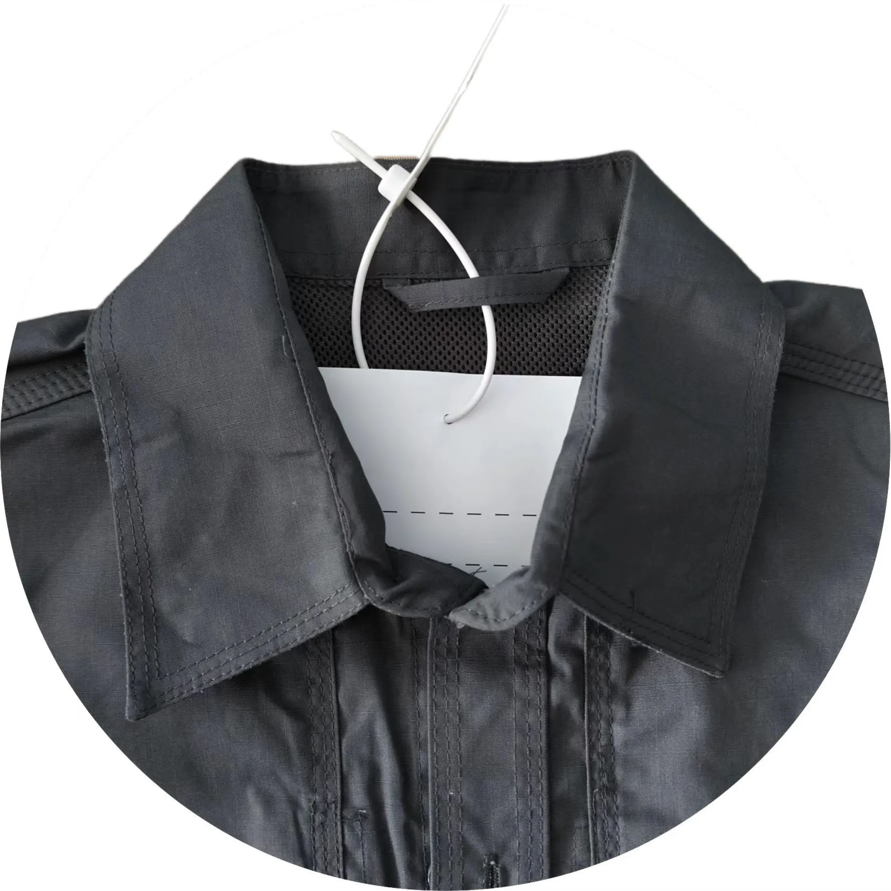 Men's Short-Sleeve Button-Front Work Shirt, Durable & Breathable