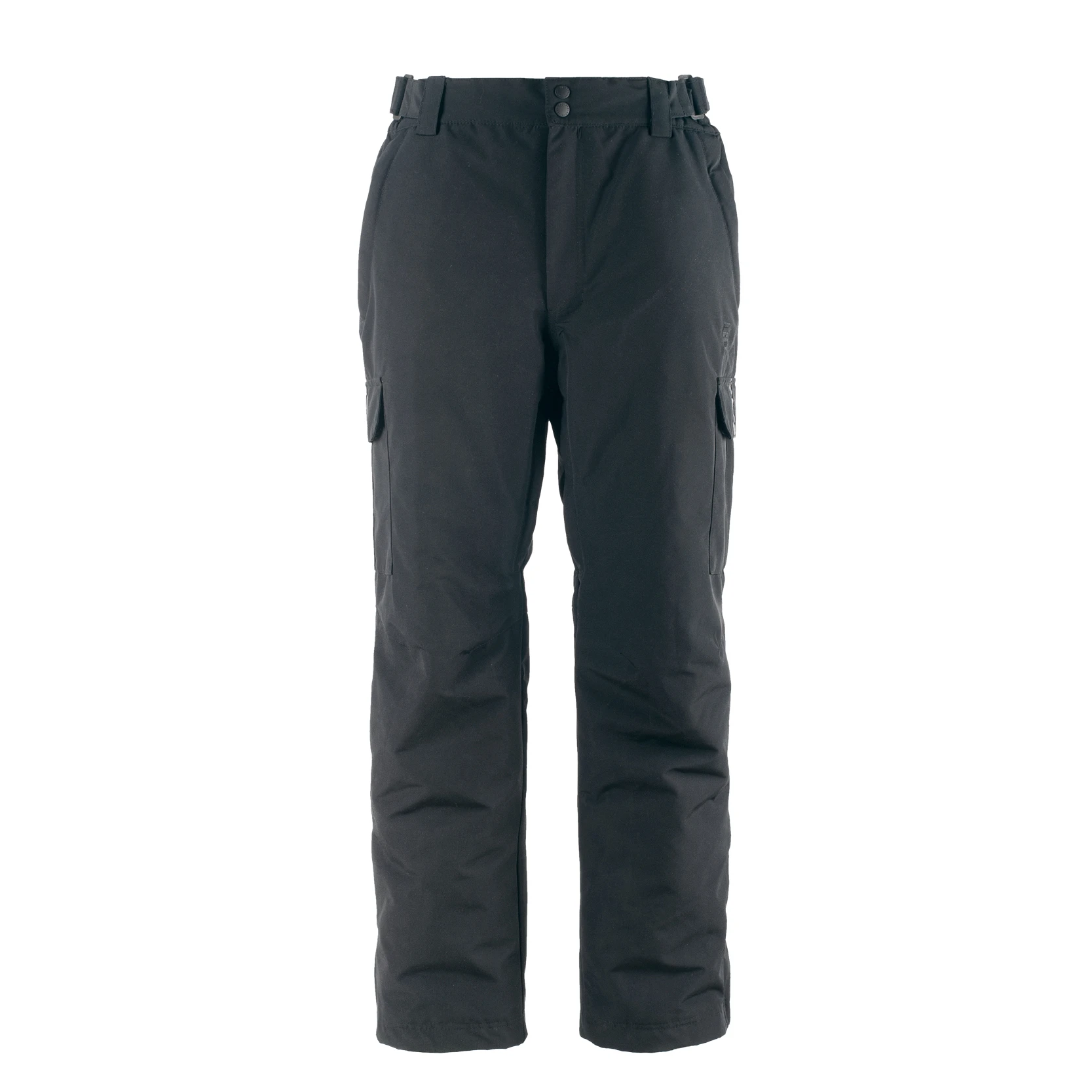 Men's Waterproof Insulated Ski Pants with Multiple Pockets and Adjustable Waistband - Ideal for Winter Skiing