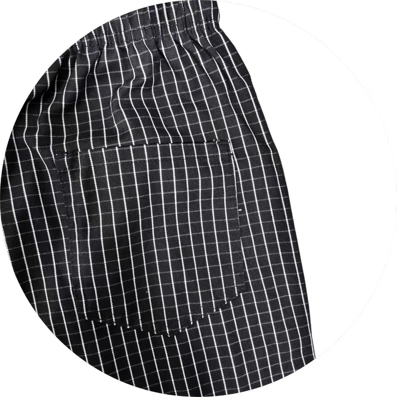 Casual Checkered Men’s Trousers - Lightweight & Comfy with Elastic Waist
