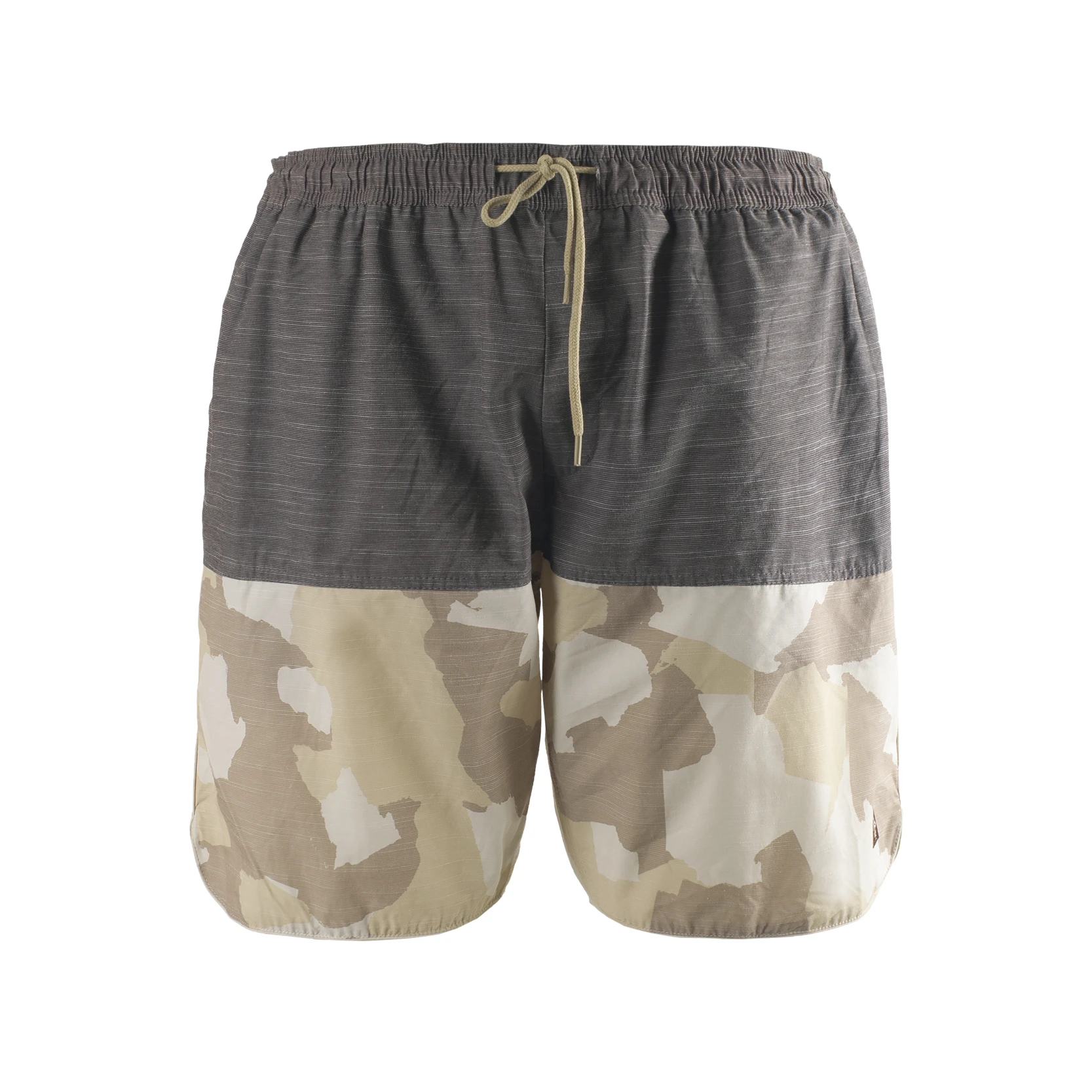 Men's Contrast Panel Shorts, Adjustable Drawstring Waist, Soft Comfortable Material, Perfect for Beach, Gym & Daily Lounging