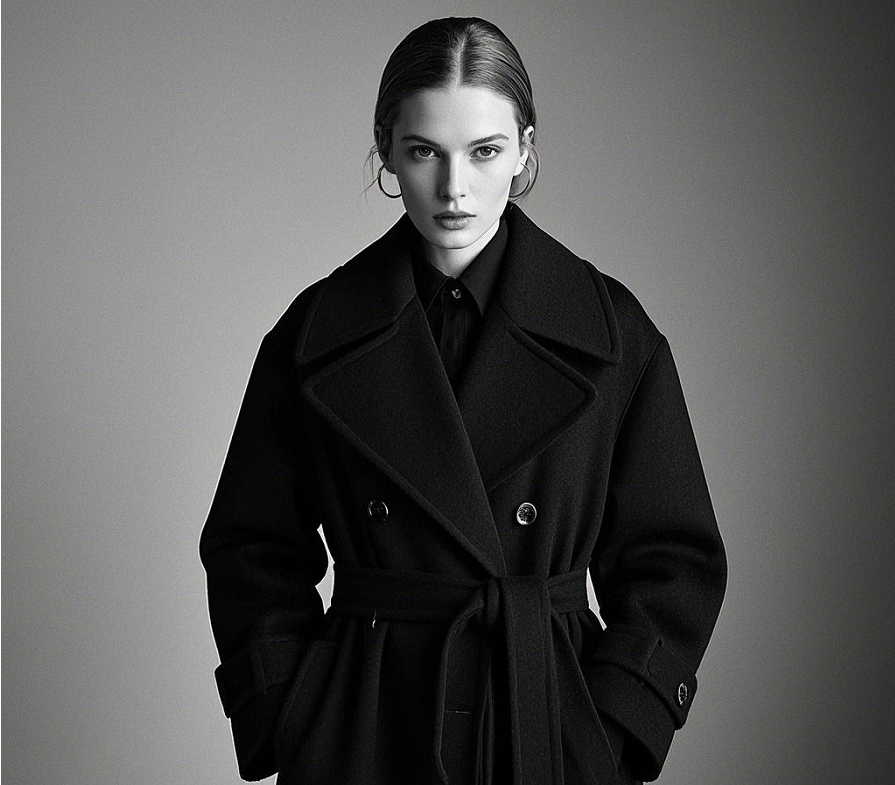 Double Breasted Duster Coat