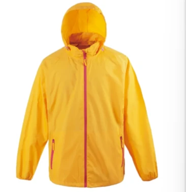 Mens Brown Raincoat with Waterproof Coating