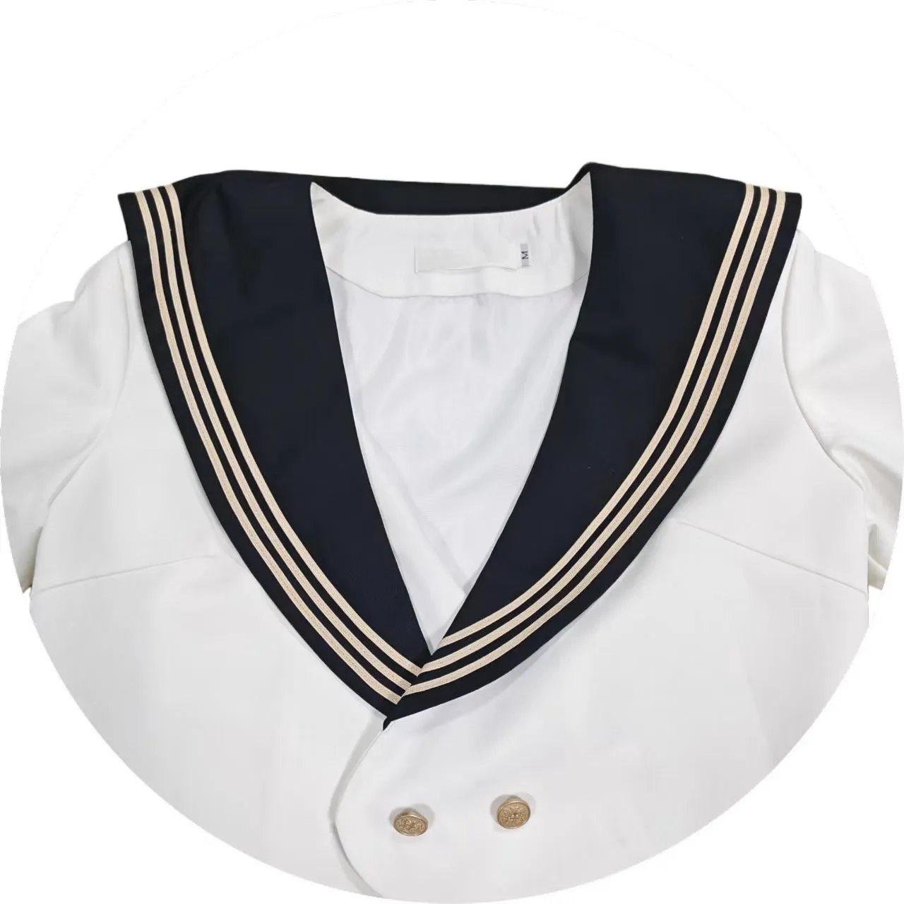 Custom Sailor Style Primary School Uniforms Shirt for Girls