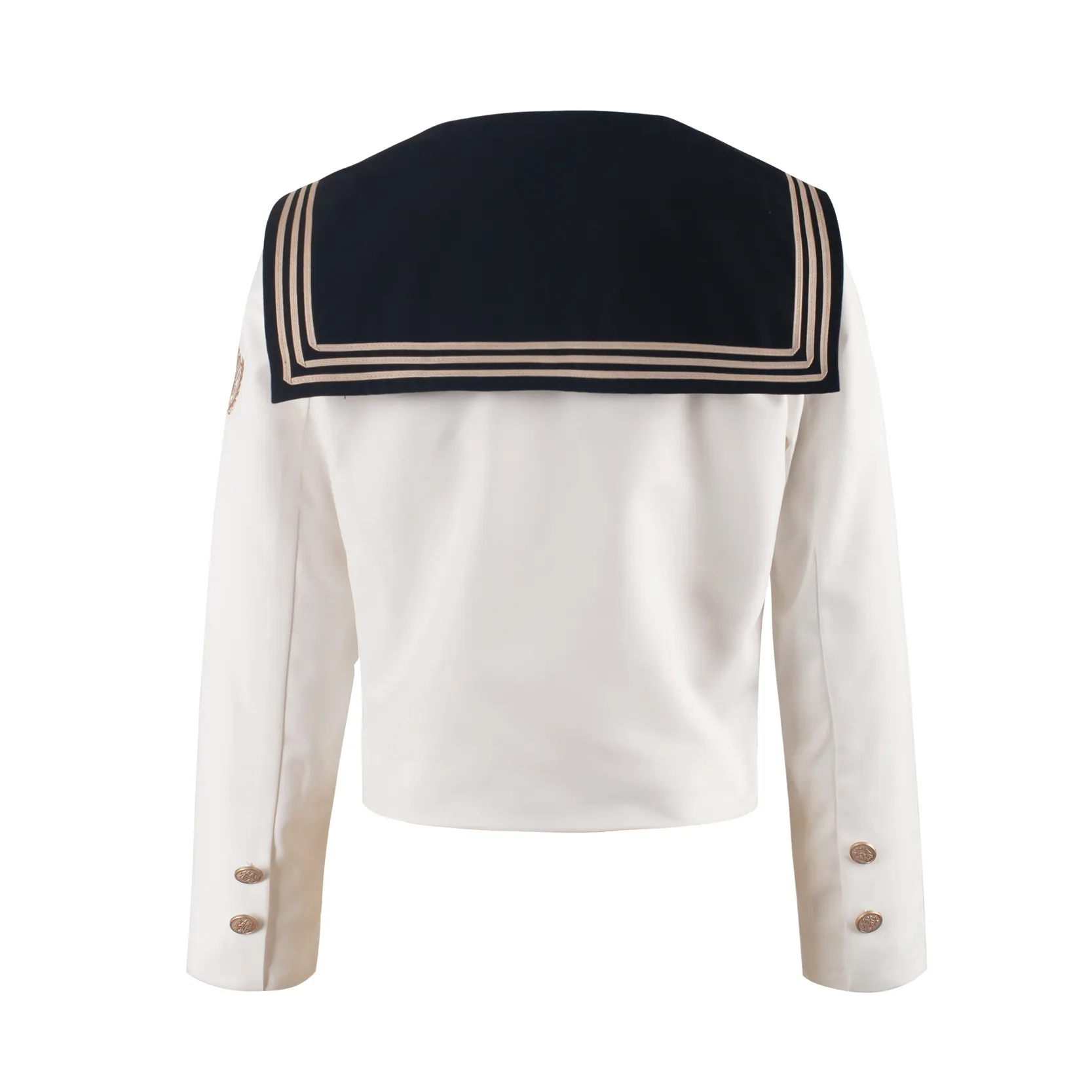 Custom Sailor Style Primary School Uniforms Shirt for Girls