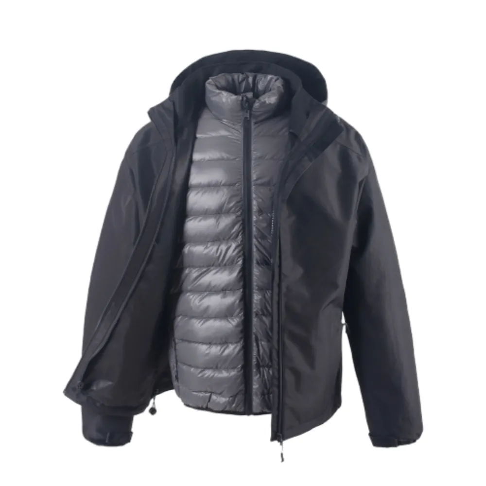 1 2 Zip Jackets - Men's 2-in-1 Waterproof Warmth