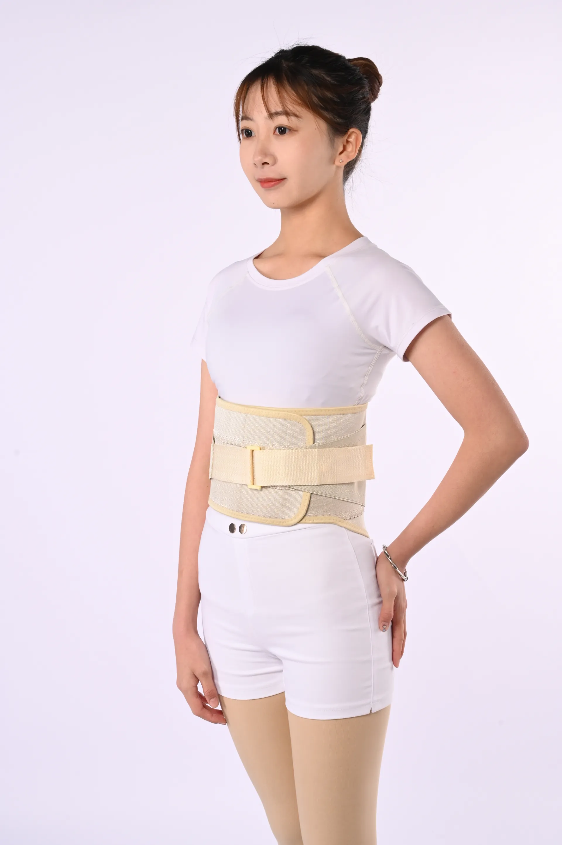 back support elastic with lumbar