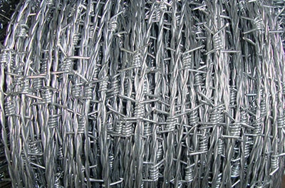 2.5mm Hot Galvanized Barbed Wire Price Per Meter 25kg 50kg Rolls Different Types