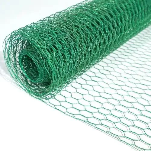Protect Veggies Using Plastic Chicken Wire Fencing