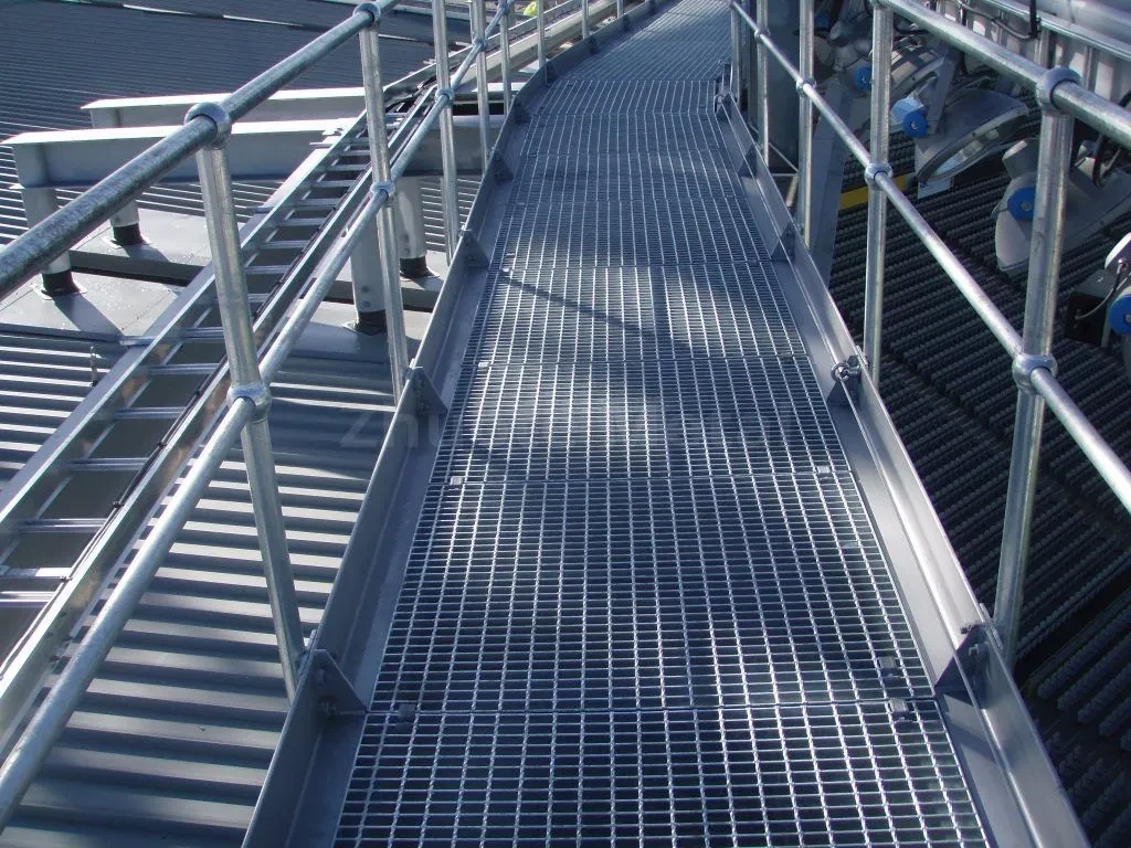 Aluminium Walkway Mesh Providing Slip-Resistant Ventilation