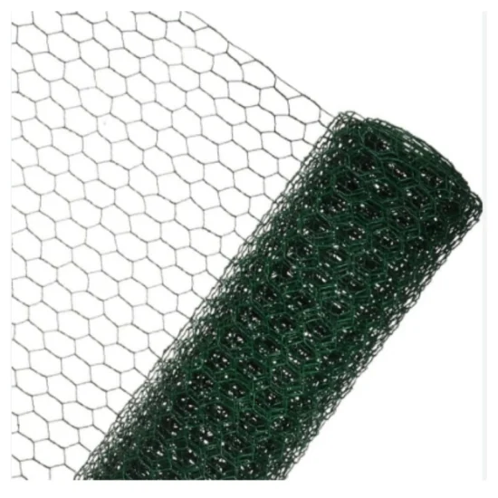 Hot Sale Galvanized 60 80mm Steel Cheap Chicken Netting Fence Triple Twist PVC Coated Hexagonal Wire Mesh