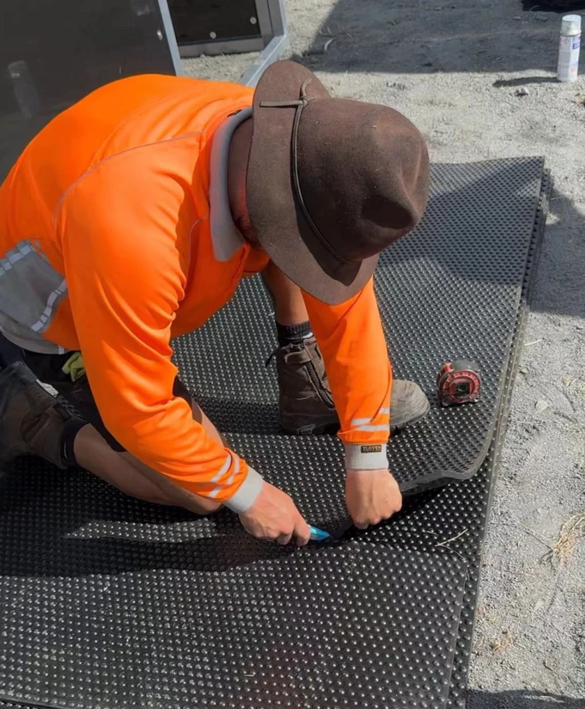 How to Install Horse Rubber Mats