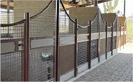 Temporary Horse Stable
