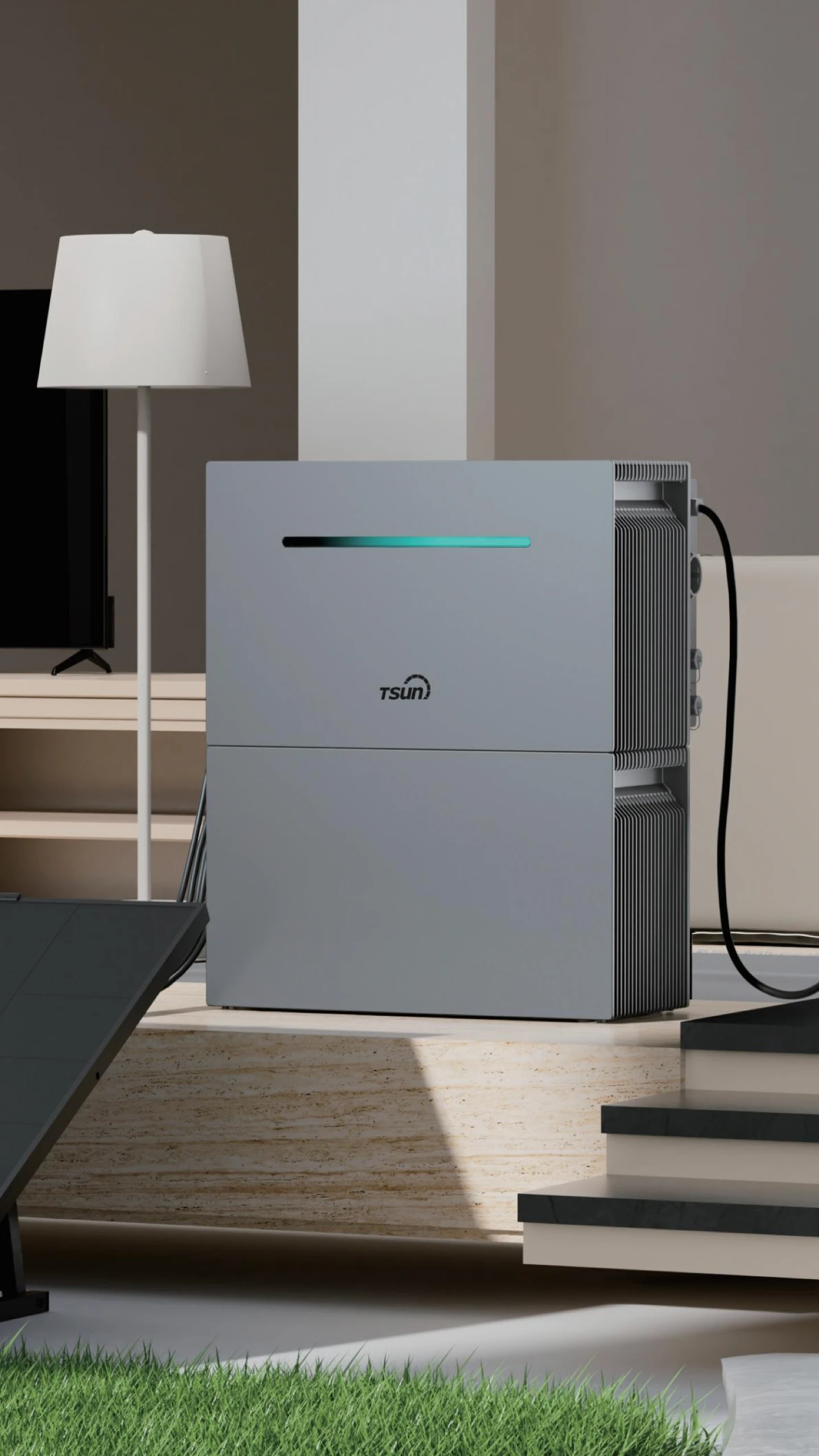 SolarTrunk(Micro Hybrid Storage Unit) &  Easy Solar Kit