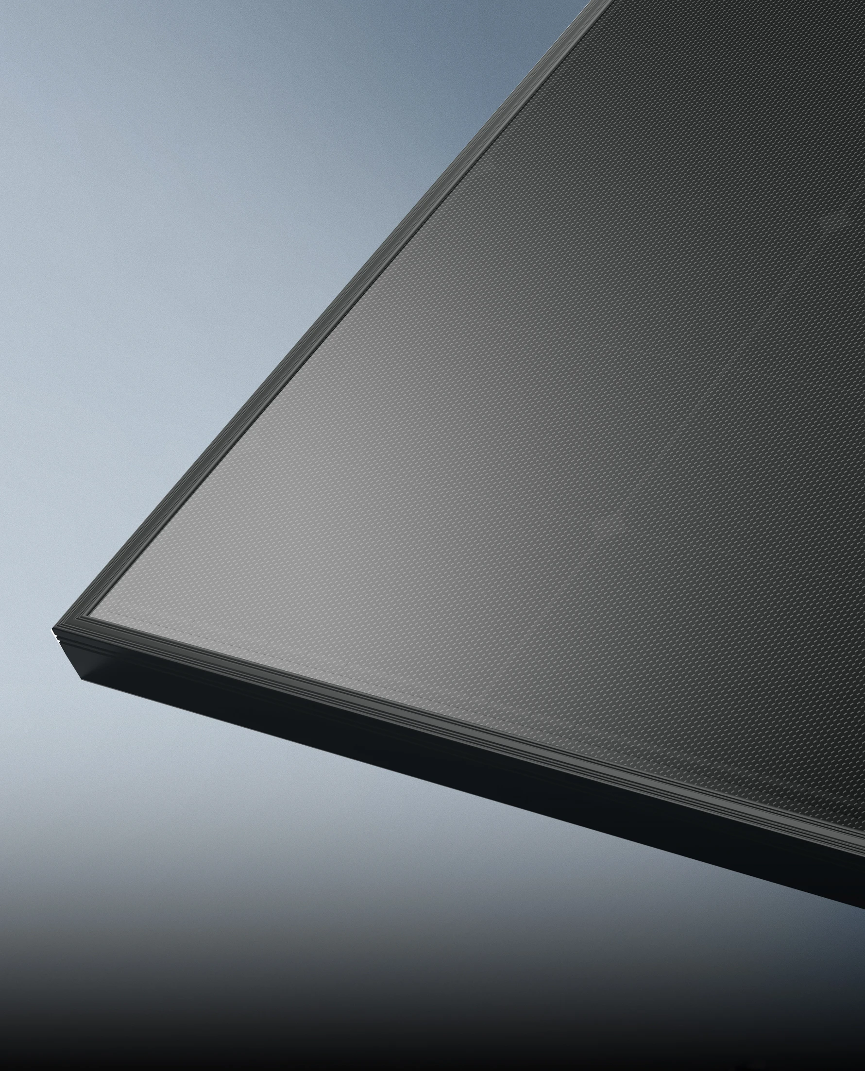 All black solar module, fashionable, plug and play