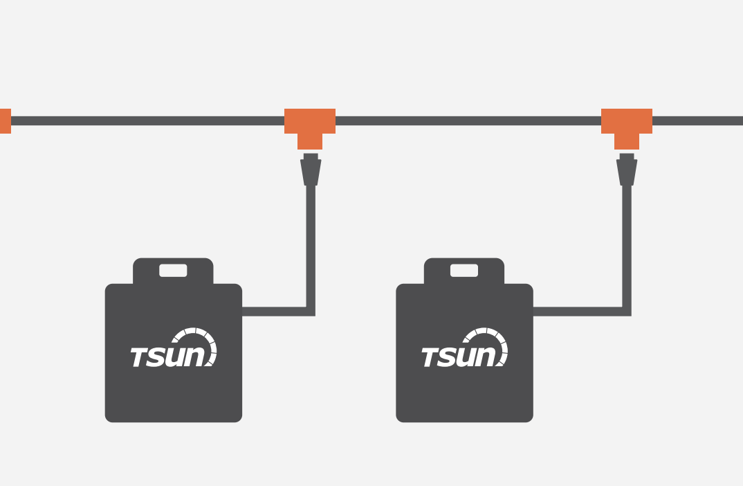 Trunk cable Installation