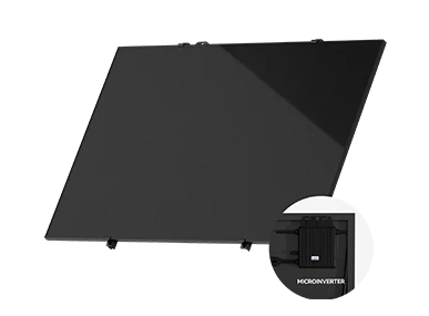 low cost easy balcony angled solar panel kits