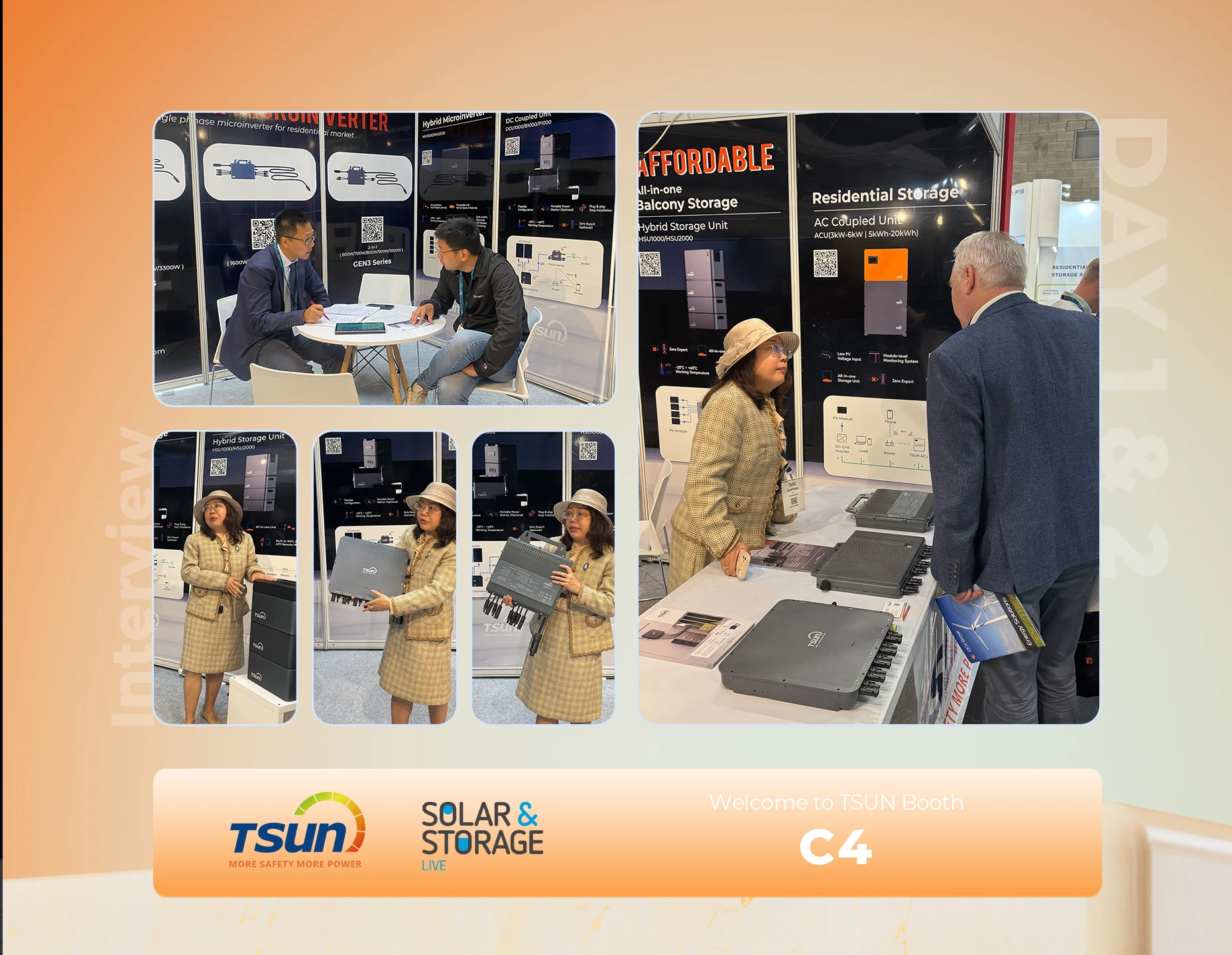 TSUN Unveils Innovative Energy Storage Offerings at Solar & Storage Live 2024