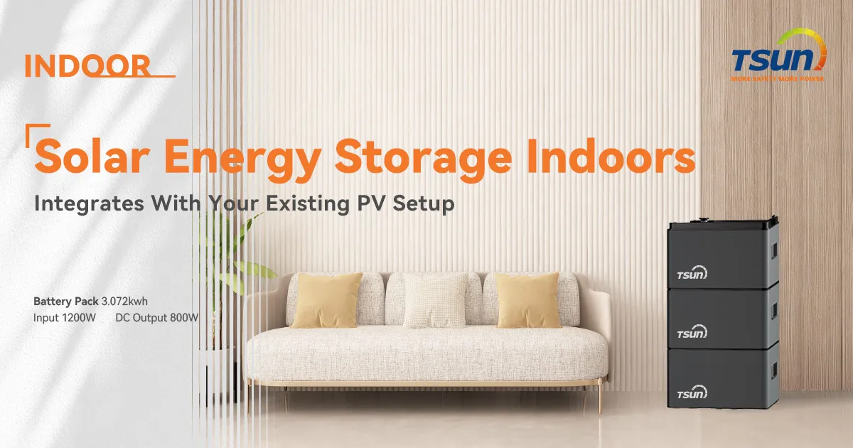 TSUN energy storage system DCU: Provide the ultimate solution for balcony photovoltaic.