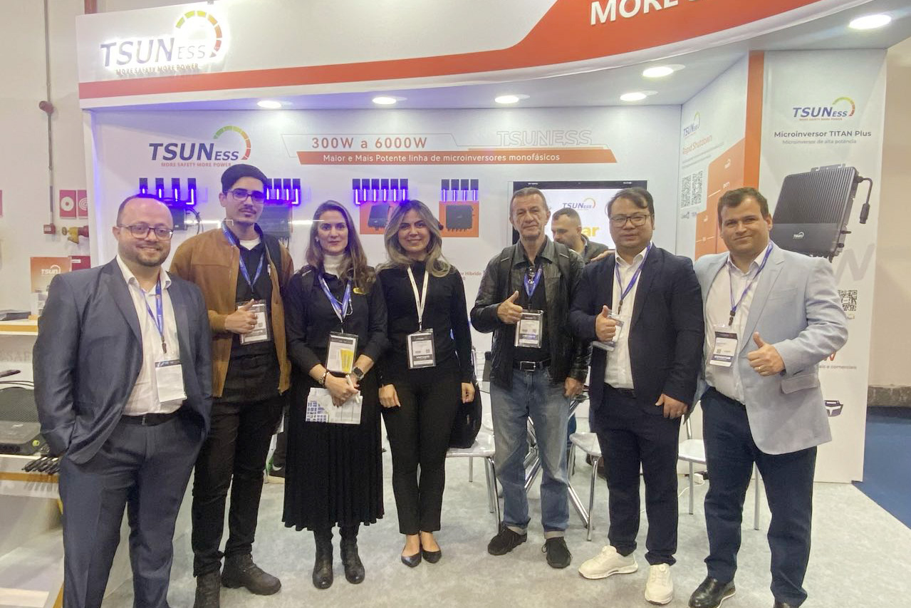 TSUN Shines at Intersolar South America 2024 with High-Power Microinverters in Brazil