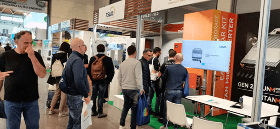 TSUN participating in KEY ENERGY in Italy, continuing exploring Europe market