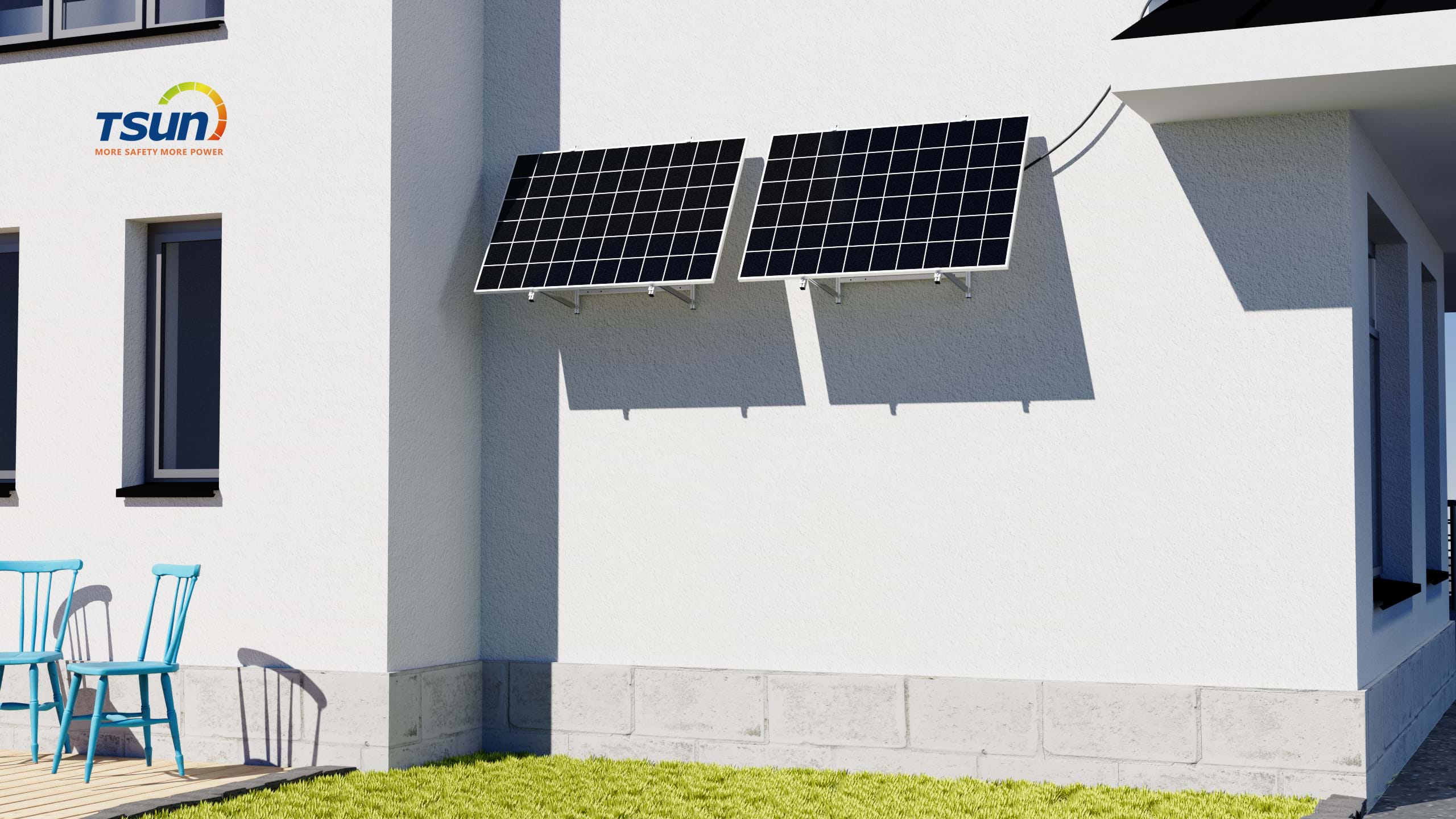 Easy Solar Kit Spider from TSUNESS, a new consumer-ready solar product can be installed anywhere