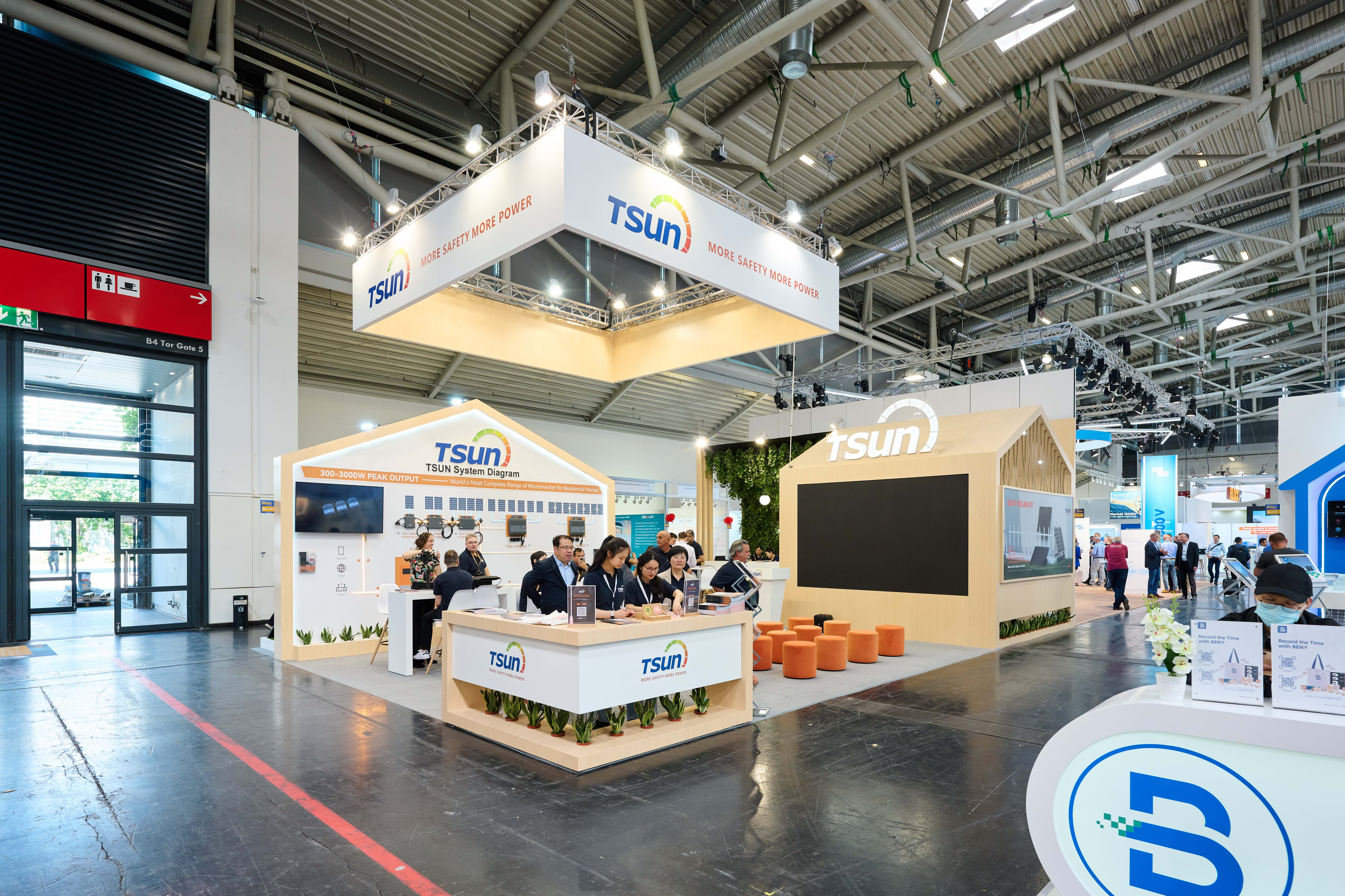 TSUN Makes a Striking Appearance at Intersolar Europe 2023, Emphasizing Sustainable Brand Values