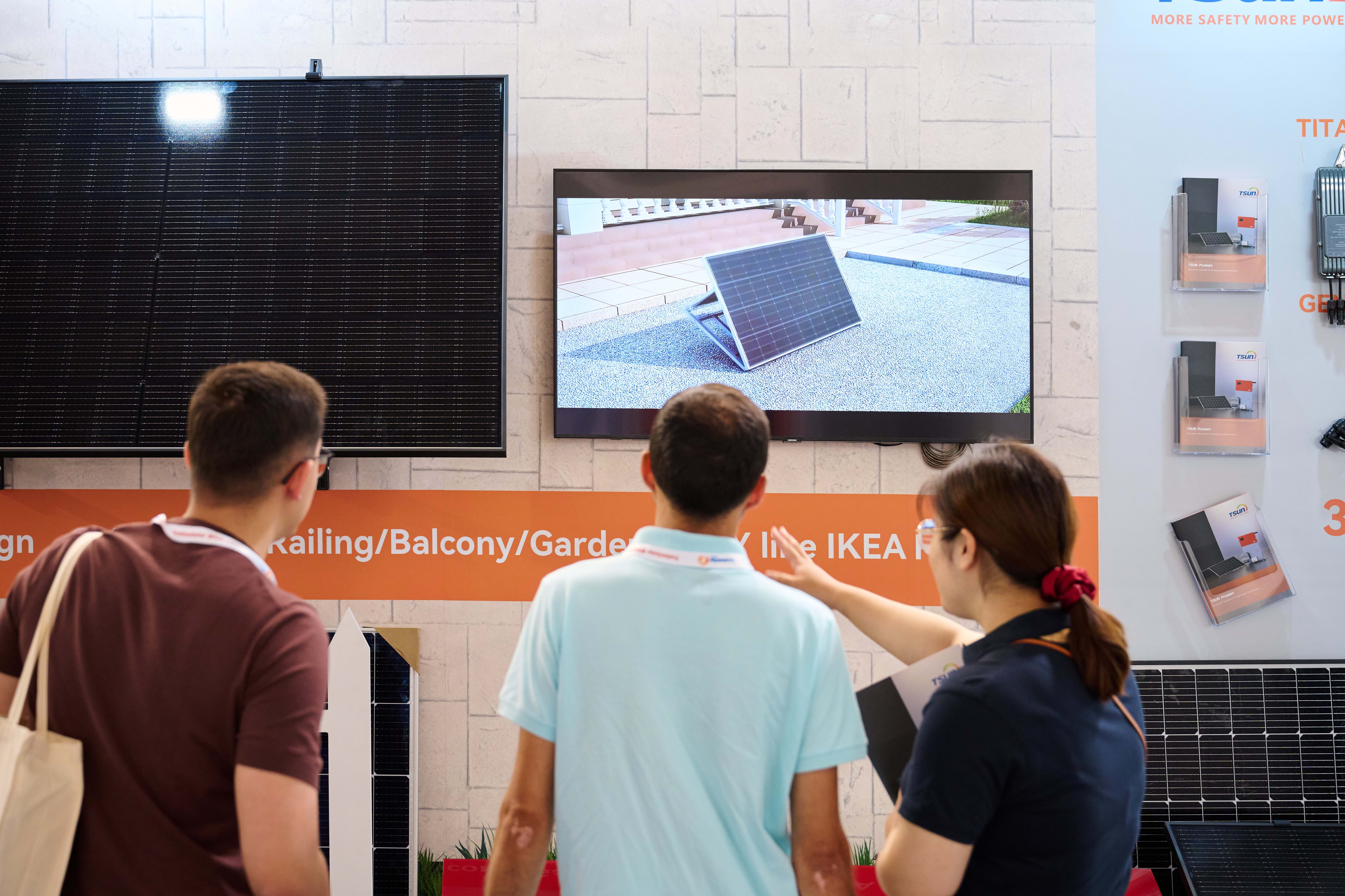 TSUN Makes a Striking Appearance at Intersolar Europe 2023, Emphasizing Sustainable Brand Values