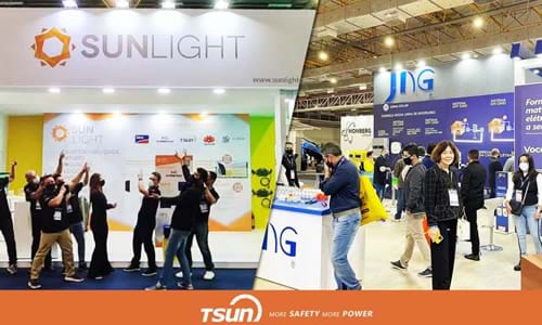 TSUN micro product at Intersolar South America, High-efficiency microinverter attracts attention