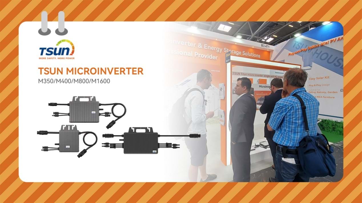 TSUN Titan Microinverter Debuts at INTERSOLAR TSUN Titan Microinverter Debuts at INTERSOLAR