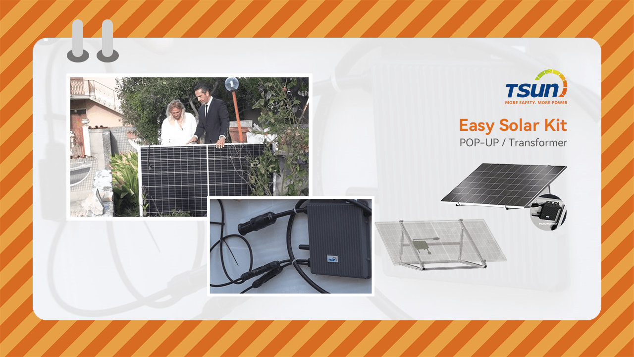 TSUN Easy Solar Kit Participate in Public Welfare Projects in Italy, Technology Lights up Hope