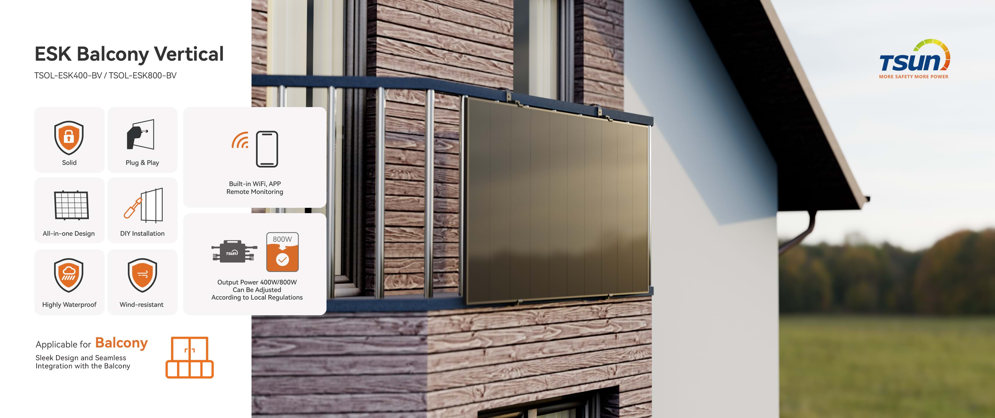 Empower Your Balcony, Harness the Sun with Easy Solar Kit Empower Your Balcony, Harness the Sun with Easy Solar Kit