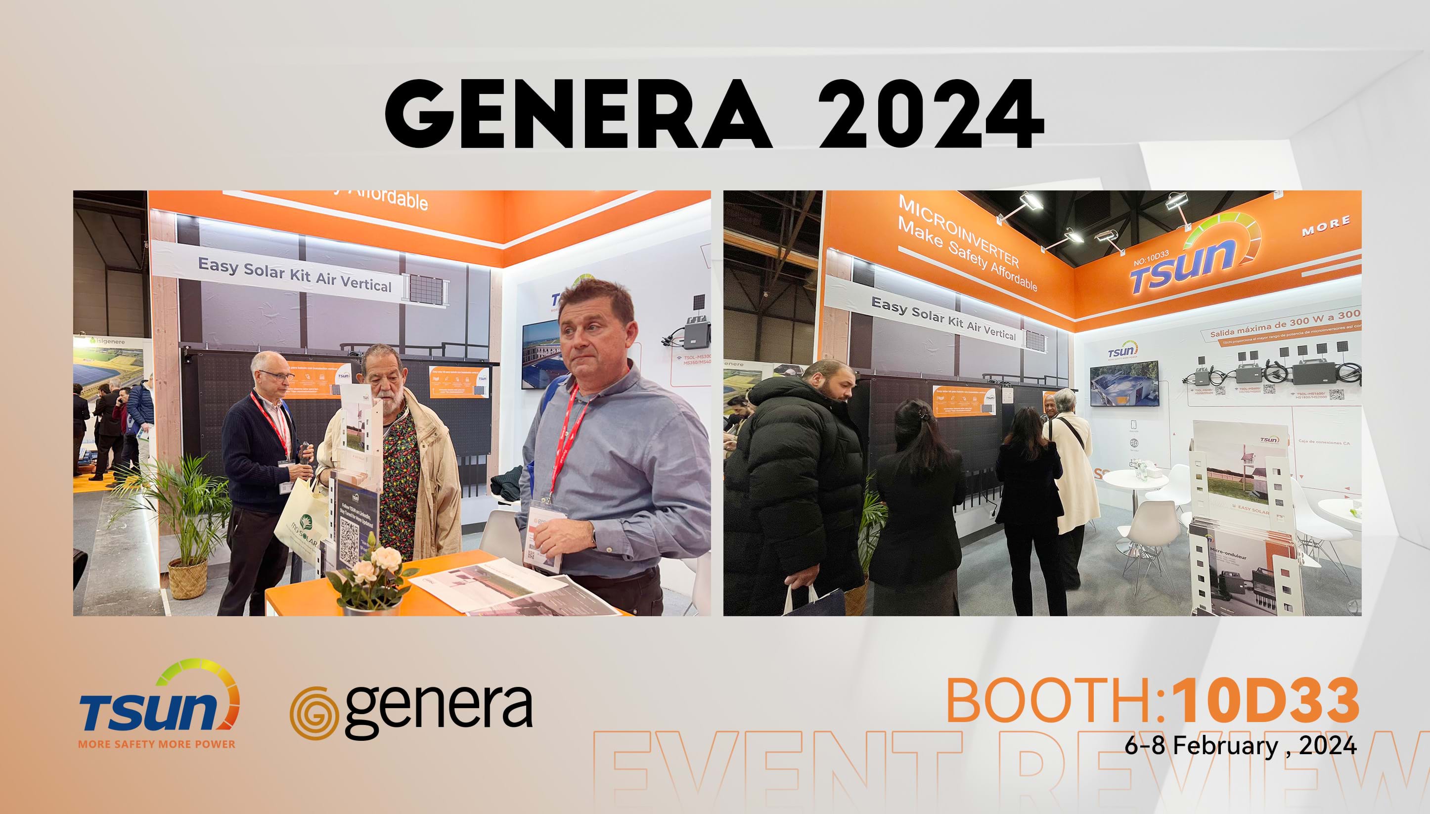 TSUN Showcases Cutting-Edge Solar Solutions at Genera Spain and ENEX Poland