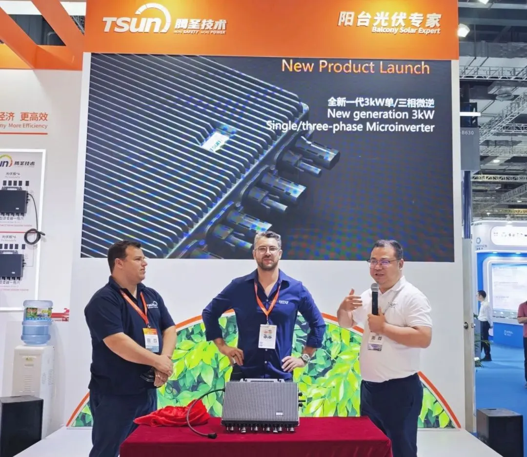 TSUN Unveils All-Scenario Balcony Solar & Storage Innovations at SNEC 2025
