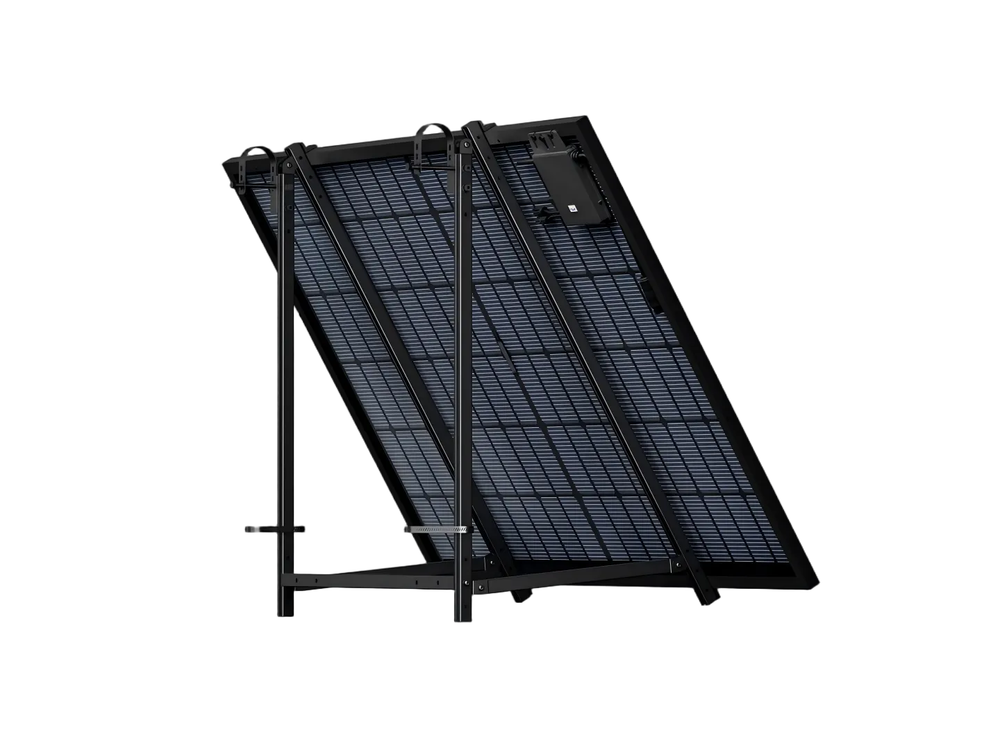 durable easy balcony angled solar panel kits Step 1