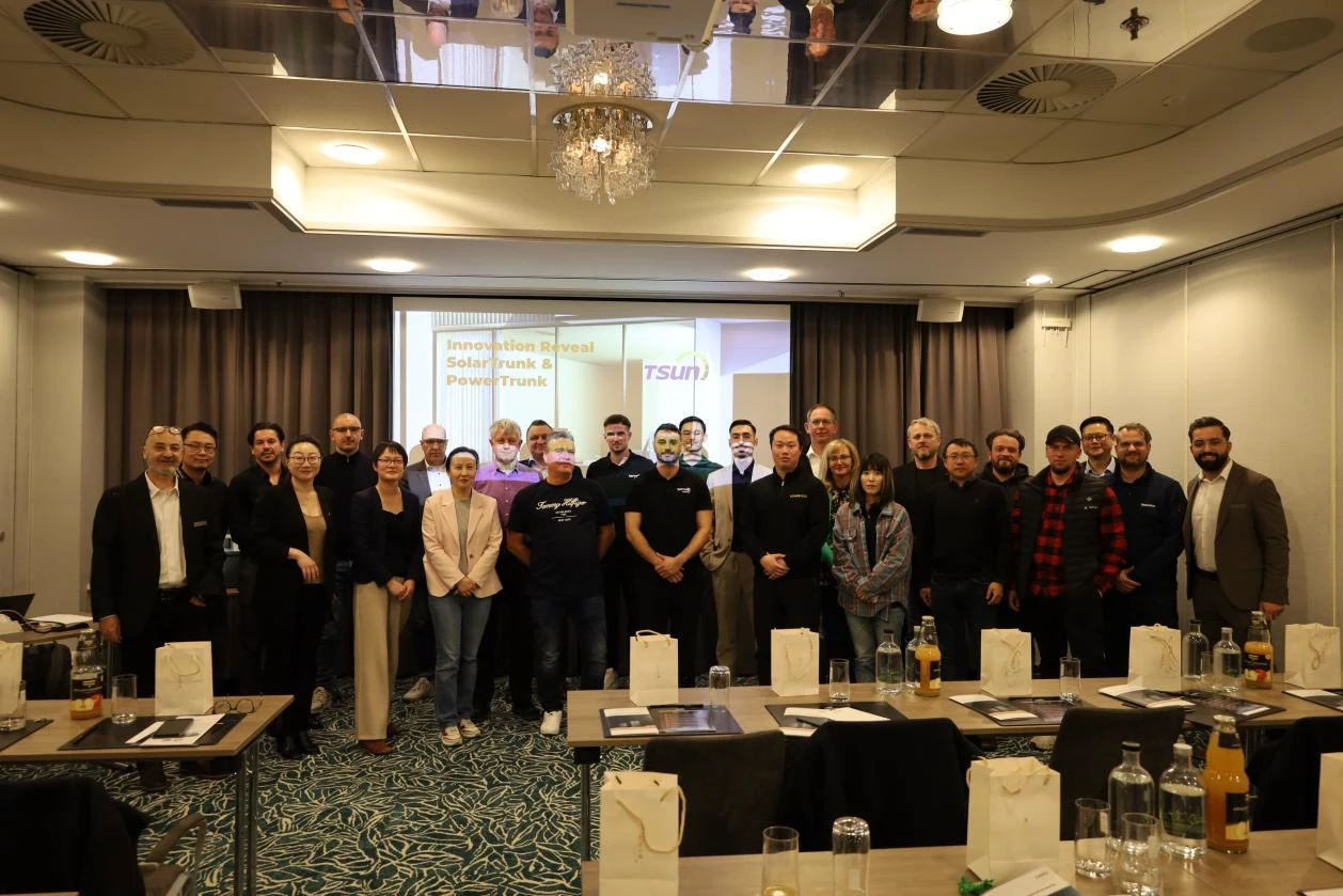 TSUN Shines at Bremen with New Innovation Reveal - SolarTrunk and PowerTrunk Leading a New Era of Micro Storage System