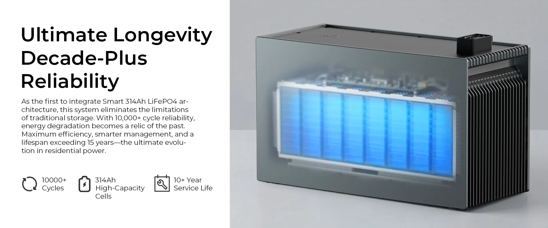 Safe LiFePO4 Battery Core Components