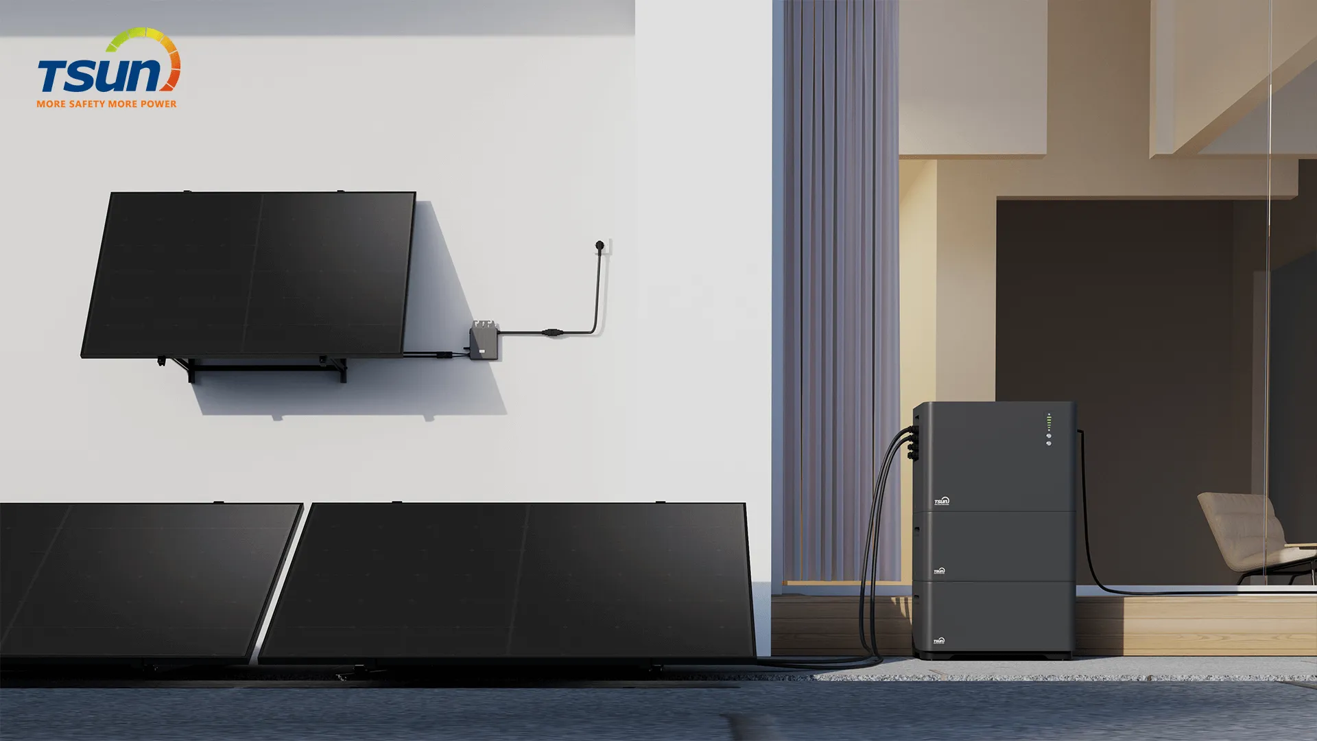 Maximize Your Solar Power with TSUN’s Residential Storage Solutions