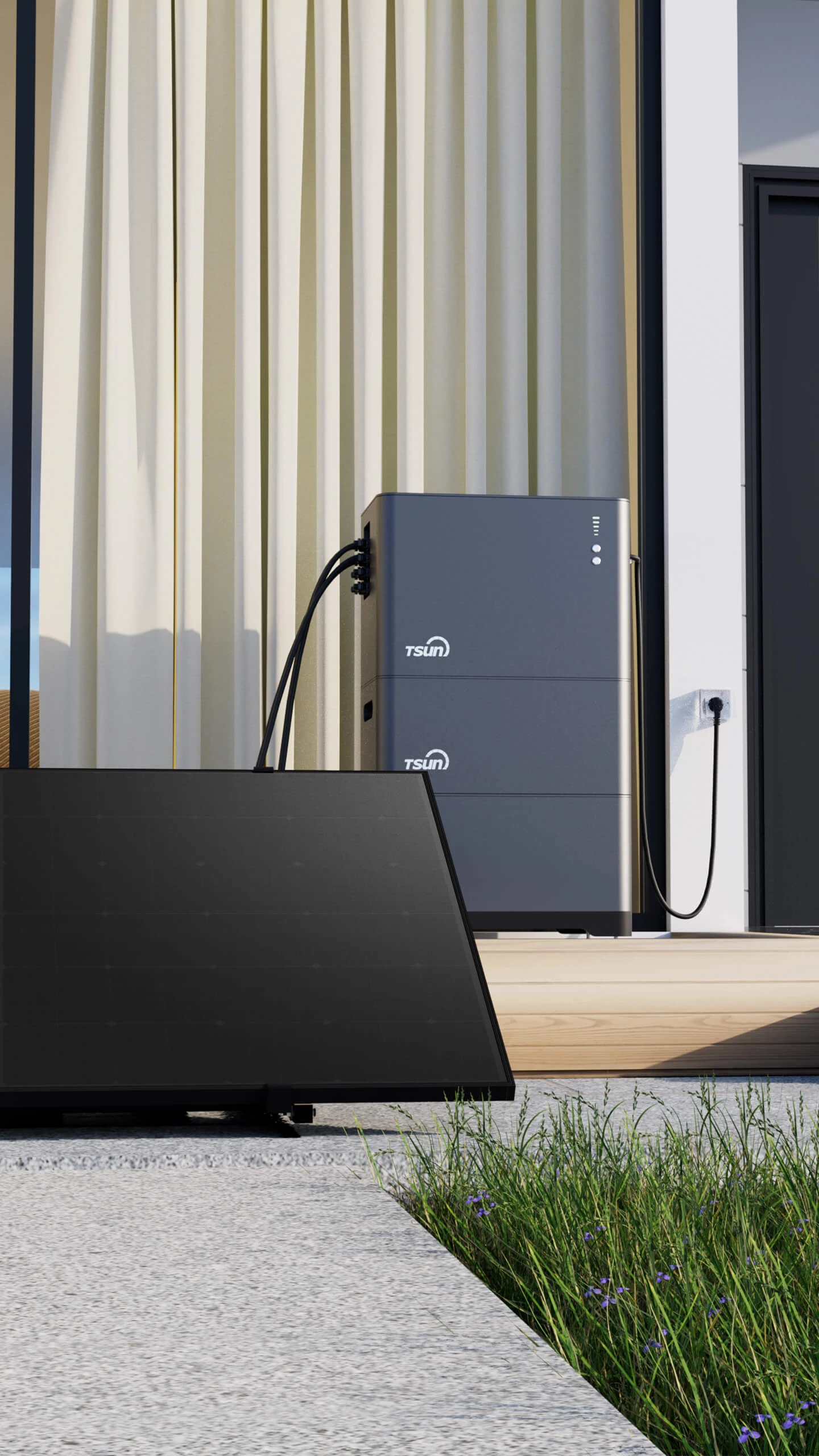 SolarTrunk(Micro Hybrid Storage Unit) & 
Easy Solar Kit