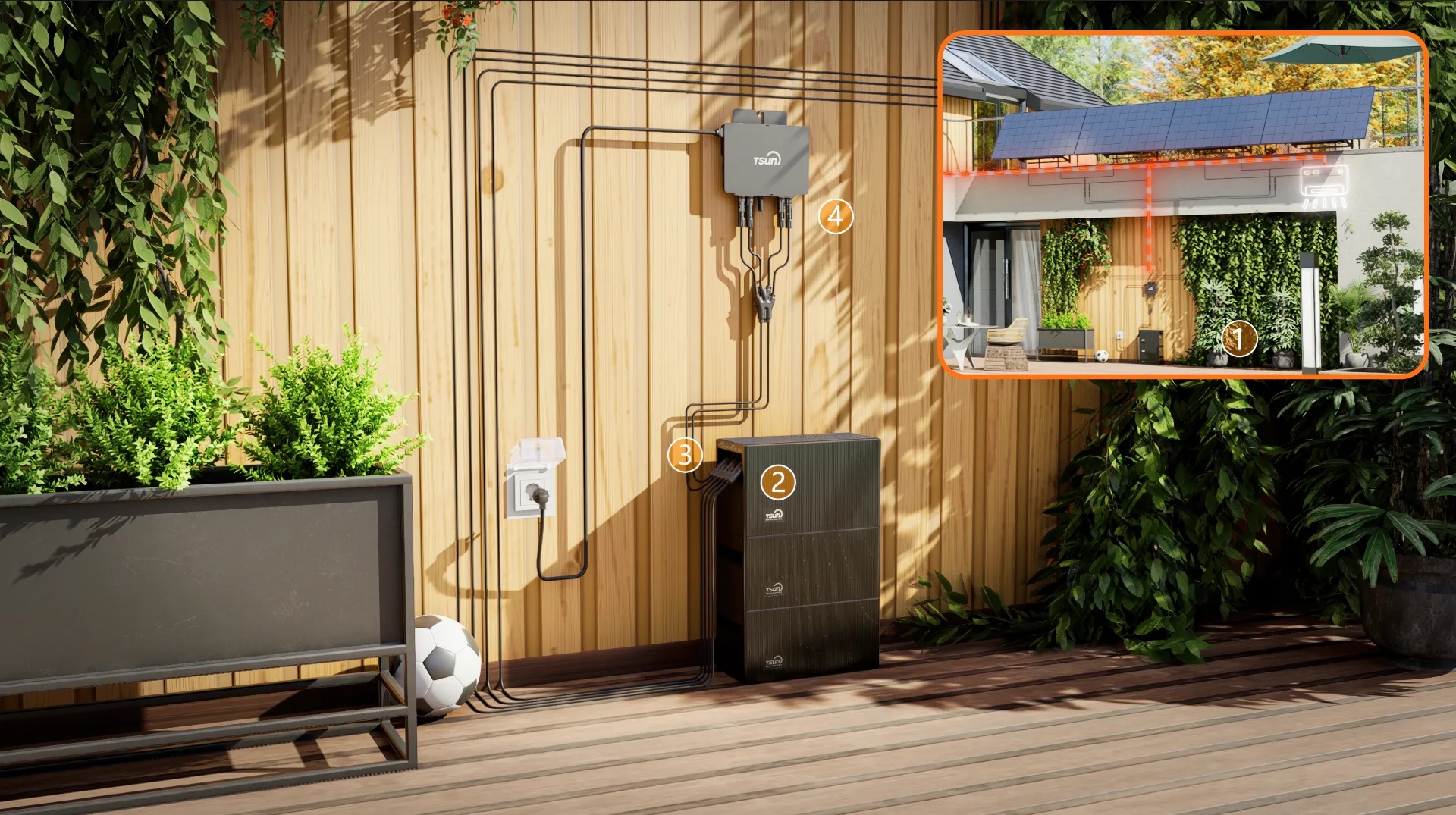 Read More About durable vertical easy balcony solar panel kits