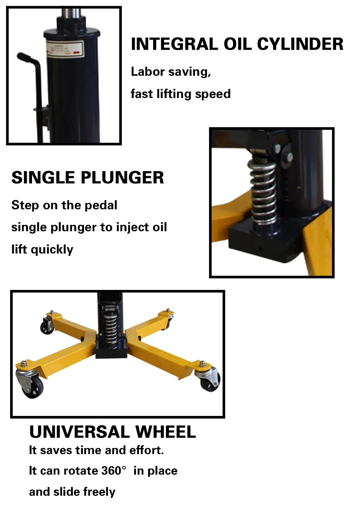 Car Jack Vehicle Mover Tow Dolly Universal Moving Tool Wheel Towing Trailer tools automatic car jack