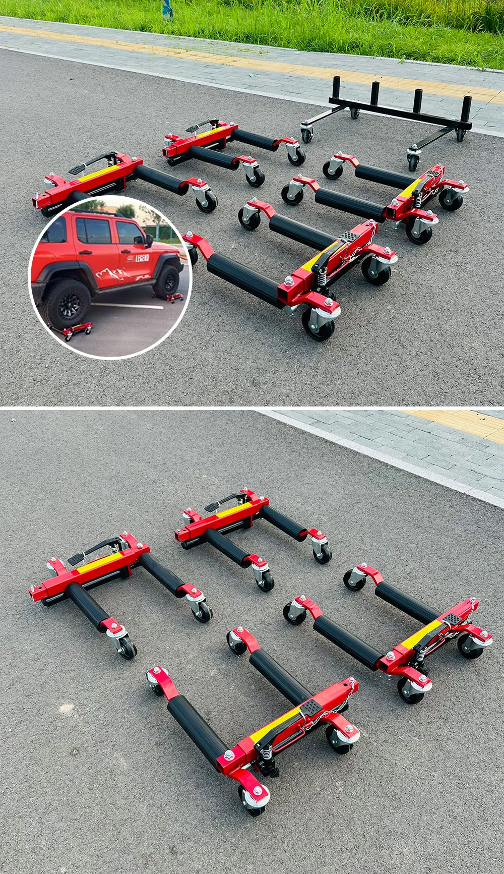 trolley jack and jack stands